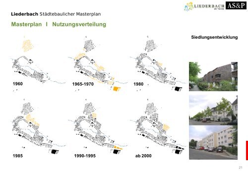 Städtebaulicher Masterplan - Gemeinde Liederbach am Taunus