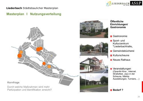 Städtebaulicher Masterplan - Gemeinde Liederbach am Taunus