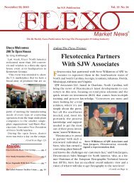 Flexotecnica Partners With SJW Associates - NV Publications.com