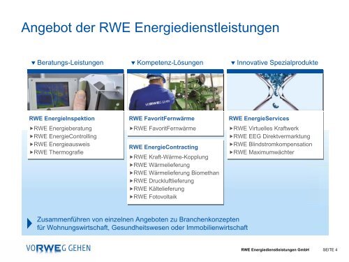 Flexibel in Bezug auf Brennstoffe - RWE