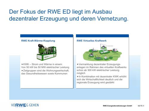 Flexibel in Bezug auf Brennstoffe - RWE