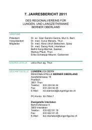 7. JAHRESBERICHT 2011 - Lungenliga