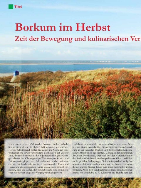 Borkumer-Herbst - Burkana