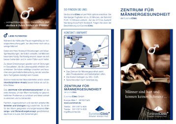 ZENTRUM FÜR MÄNNERGESUNDHEIT - EuromedClinic GmbH