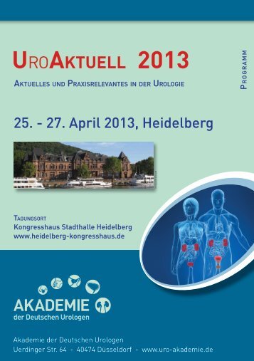 UroAktUell 2013 - Akademie der Deutschen Urologen