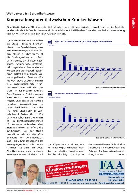 Medizin - Berliner Ärzteblatt