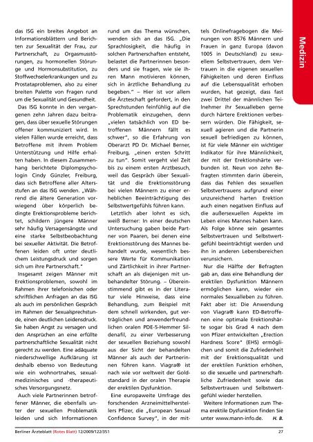 Medizin - Berliner Ärzteblatt