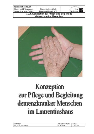 Wohnen und Leben mit Demenz - Diakonisches Werk ...