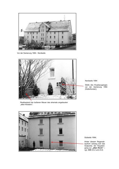 Geschichte des Hauses St. Dominikus mit Bilddokumentation
