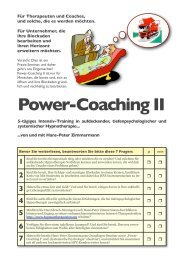 Power-Coaching II - Hans-Peter Zimmermann