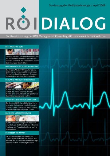 ROI Dialog Medizintechnologie - ROI Management Consulting AG