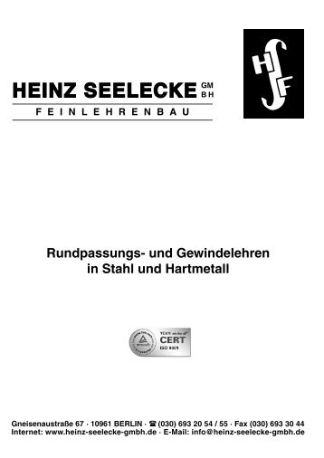 Ausgabe: April 2010 - Heinz Seelecke GmbH