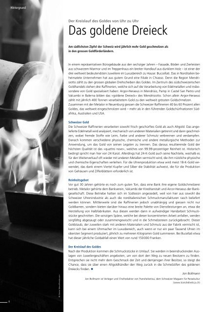 Aktuelle Informationen der LGT Bank (Schweiz) AG Ausgabe April 2012