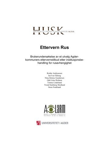 Ettervern Rus - Universitetet i Agder