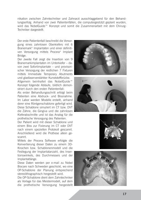 Kurzreferate 2006 - Arbeitsgemeinschaft Dentale Technologie eV