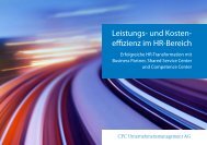 HR Process Excellence - CPC Unternehmensmanagement AG