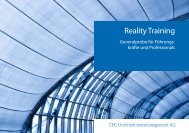 Reality Training auf einen Blick - CPC Unternehmensmanagement AG