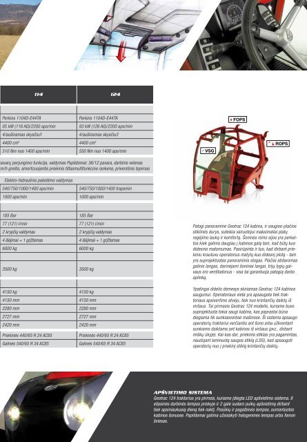 GEOTRAC SERIJA 3 + 4 2008 metų modelių apžvalga - Lindner