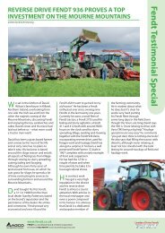 reverse drive fendt 936 proves a top investment on the mourne ...