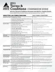 comparison guide - AGCO