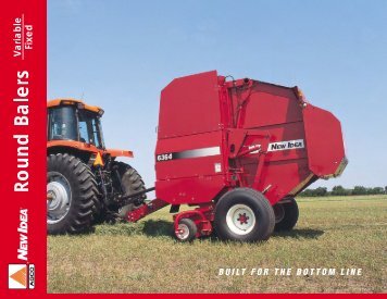 Series 4800 Fixed-Chamber Balers - New Idea - AGCO