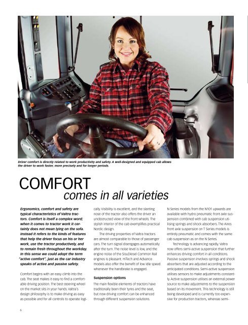 Comfort - Valtra