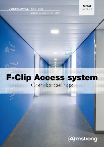 F-Clip Access system - Armstrong