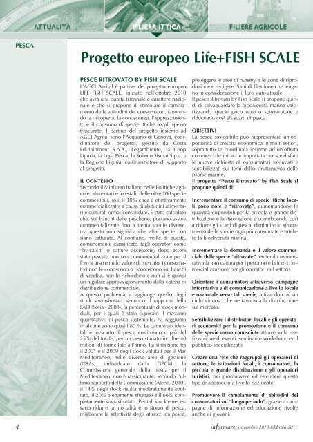 editoriale ricordo attualità filiera ittica filiere agricole - Agci-Agrital