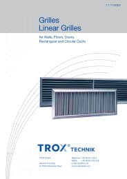 Grilles Linear Grilles - TROX