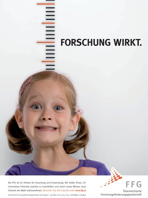 forschung wirkt. - Austria Innovativ