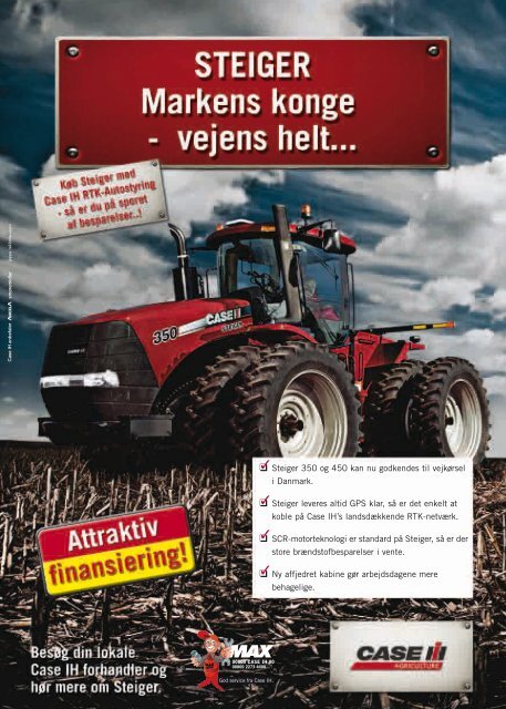 Øget produktivitet for at brødføde verden FORUM Case IH Magasinet