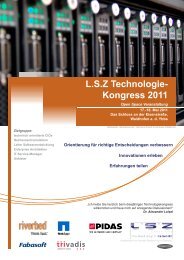 L.S.Z Technologie- Kongress 2011 - LSZ Consulting