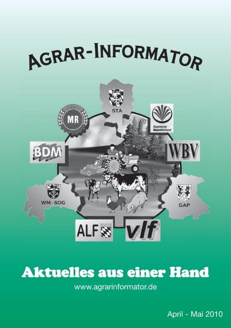 Einzigartige Kundennähe. - Amt für Ernährung, Landwirtschaft und ...