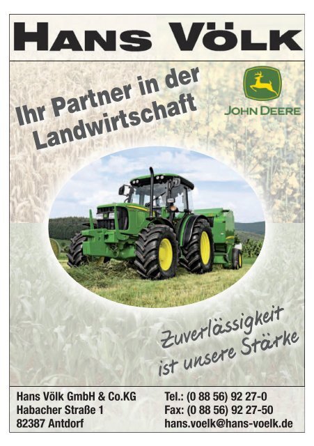 Einzigartige Kundennähe. - Amt für Ernährung, Landwirtschaft und ...