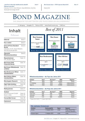 BOND MAGAZINE 15 - Fixed-Income.org