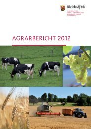 Agrarbericht Innenteil - Ministerium für Umwelt, Landwirtschaft ...