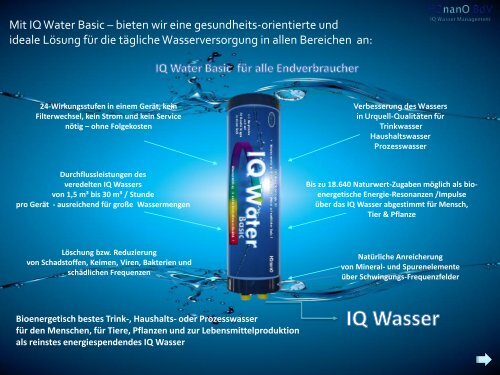 Aktiviertes Wasser bringt … enorme Vorteile für die Agrar-, Bio ...