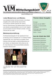 Mitteilungsblatt - VLM