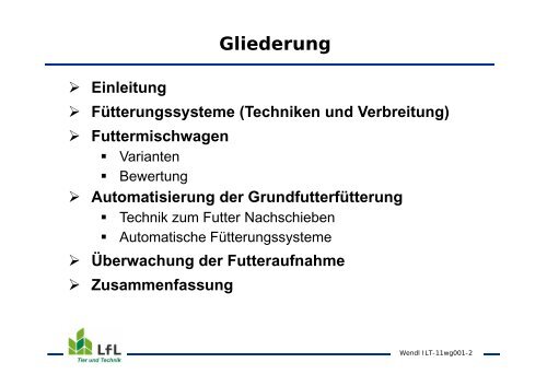 Fütterungstechnik für die Milchviehhaltung - Agrarbildungszentrum ...