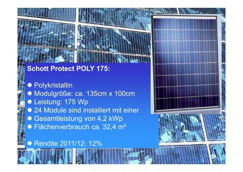 Solarzelle - Agrarbildungszentrum Landsberg am Lech