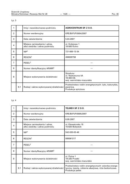 Pobierz treść dziennika - NetTAX