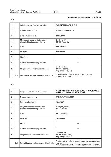 Pobierz treść dziennika - NetTAX