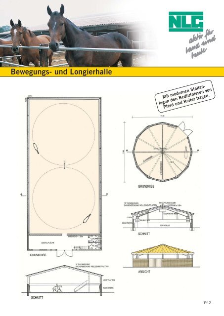 Bewegungs- und Longierhalle - Niedersächsische Landgesellschaft ...