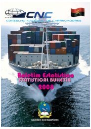 CNC_Boletim Estatístico de 2008 - CNC Angola