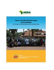 AGRA Soil Health Programme Grantees workshop - CABI