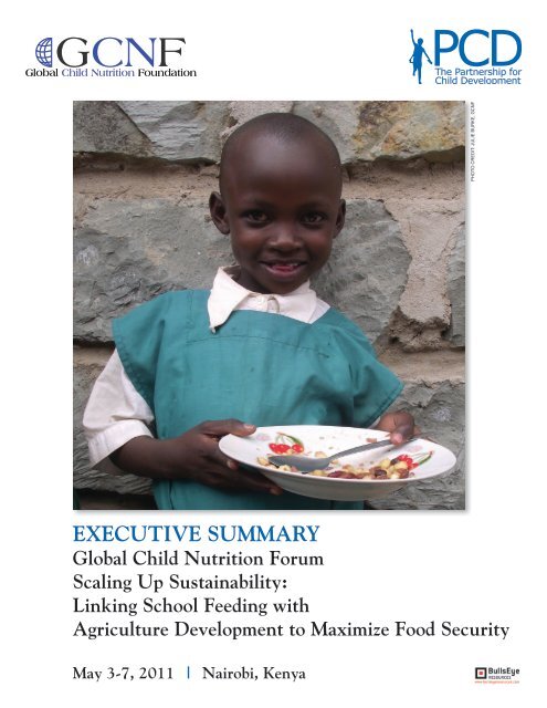 EXECUTIVE SUMMARY - Global Child Nutrition Foundation