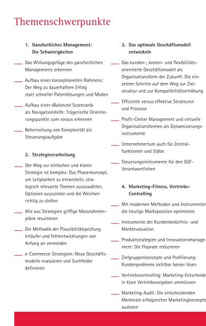 Topics Concept - St. Galler Business School