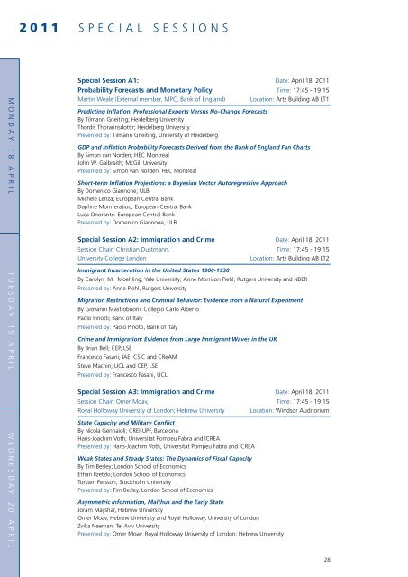 High quality papers on theoretical, empirical and applied topics ...