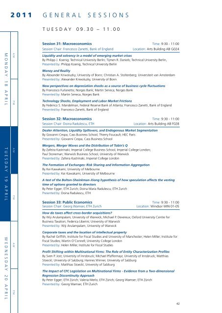 High quality papers on theoretical, empirical and applied topics ...