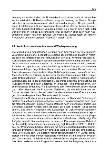 Beiträge der Bezugswissenschaften zur Erwachsenenbildung